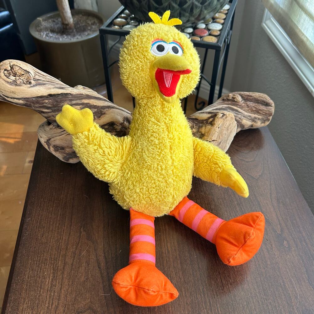 Big Bird Plush Soft Kohls Cares Sesame Street Stuffed Animal Toy